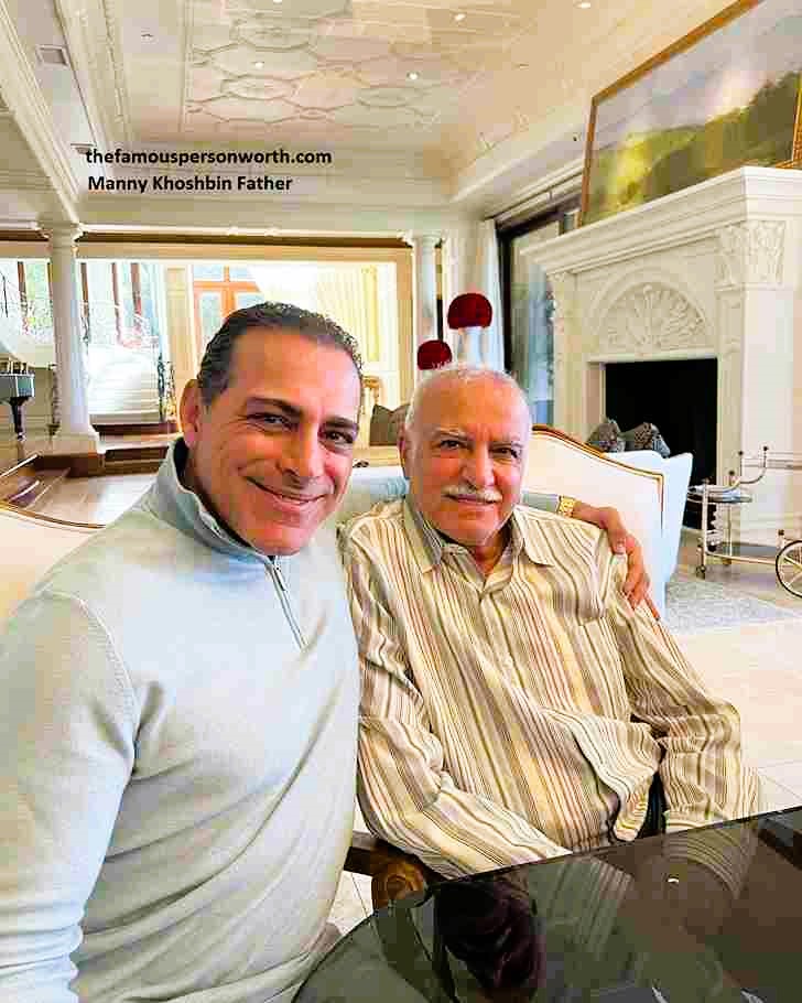 manny khoshbin net worth, and father